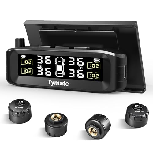 Solar TPMS with 4 Sensors & Color Display
