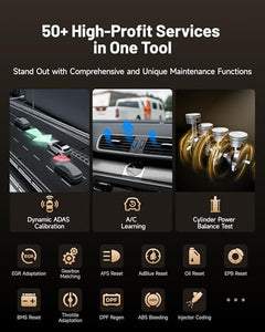 10.1" Bidirectional OBD2 Scanner with ECU Coding