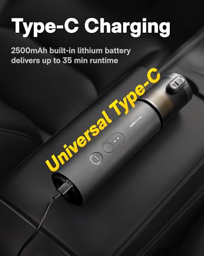 4-in-1 Cordless Car Vacuum & Air Duster