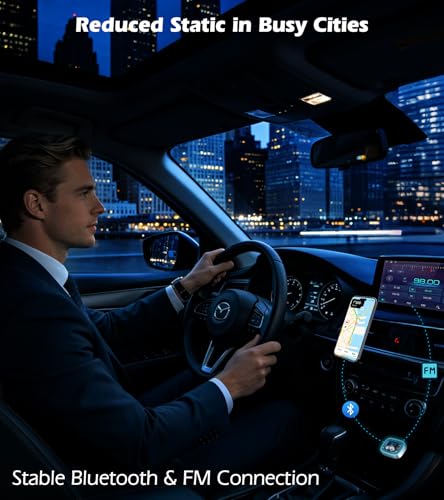 48W Bluetooth FM Transmitter Car Charger
