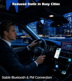 48W Bluetooth FM Transmitter Car Charger