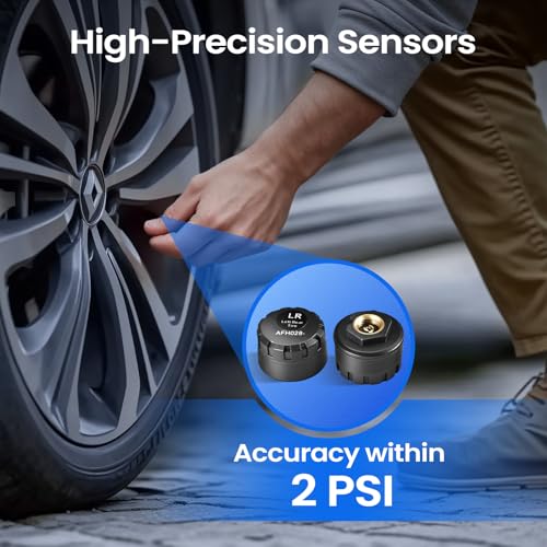 Solar TPMS with 4 Sensors & Color Display