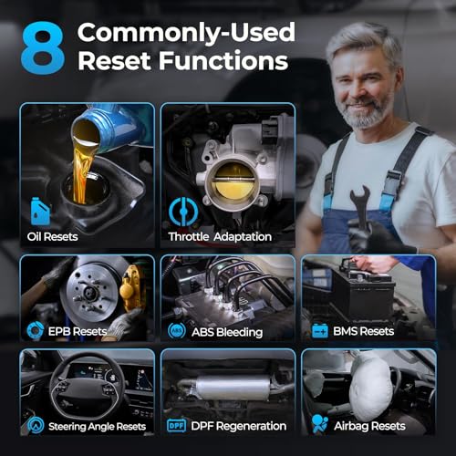 Bidirectional OBD2 Scanner with Active Test