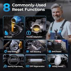 Bidirectional OBD2 Scanner with Active Test
