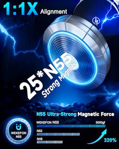 15W Magnetic Wireless Car Charger Mount