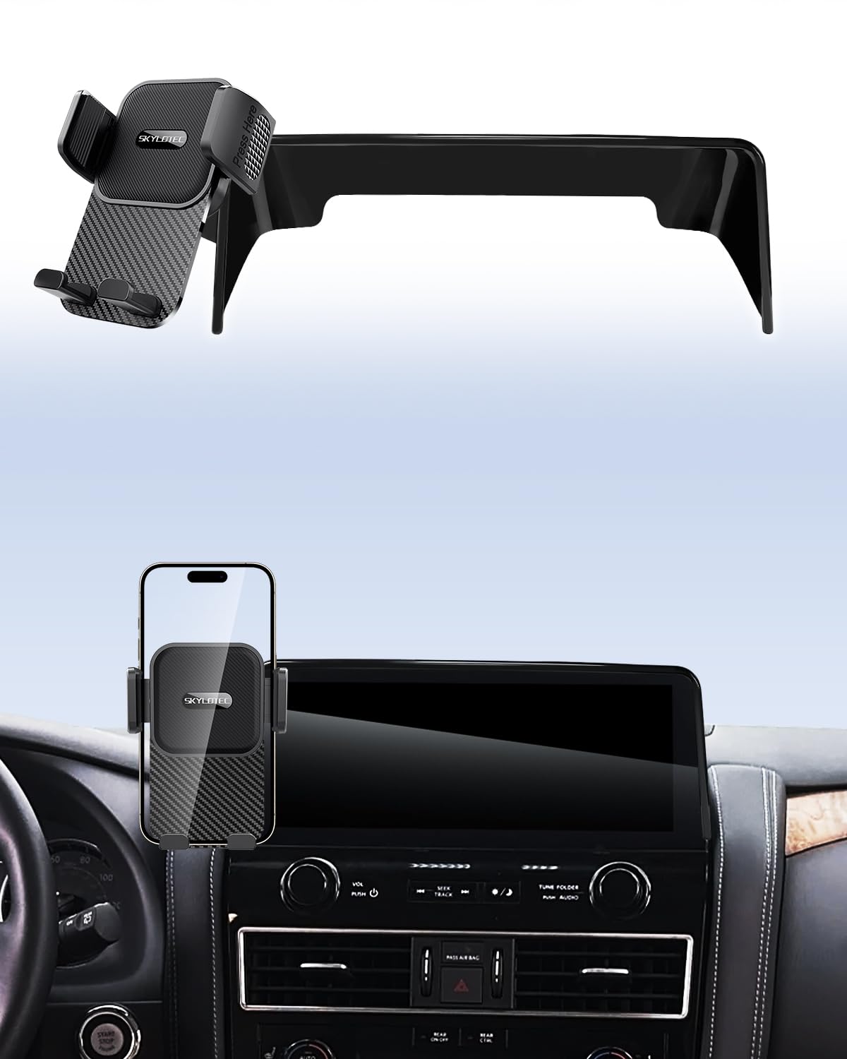 Phone Mount for Mercedes GLC & C-Class 12.3" Display