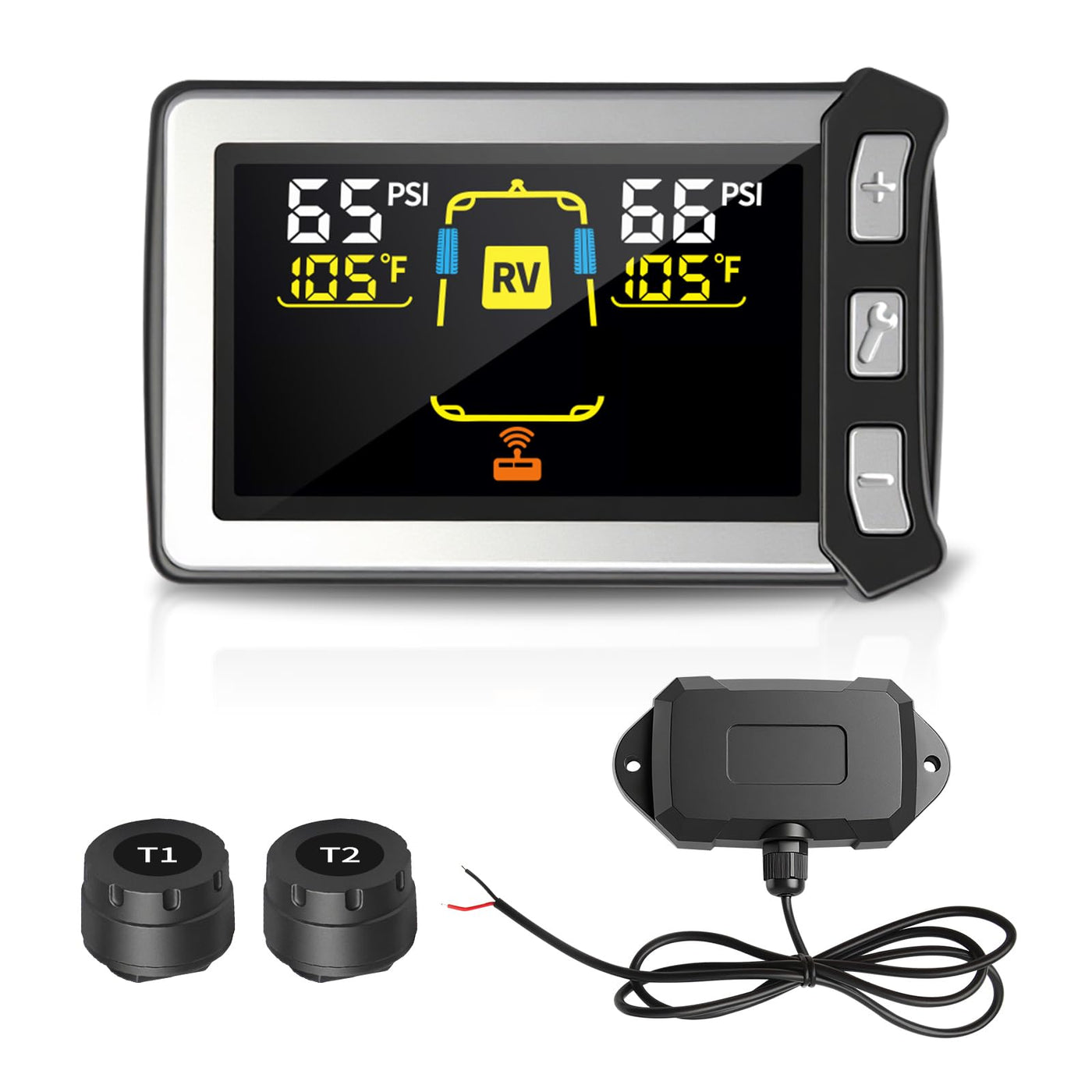 RV TPMS with Color Display & 2 Sensors