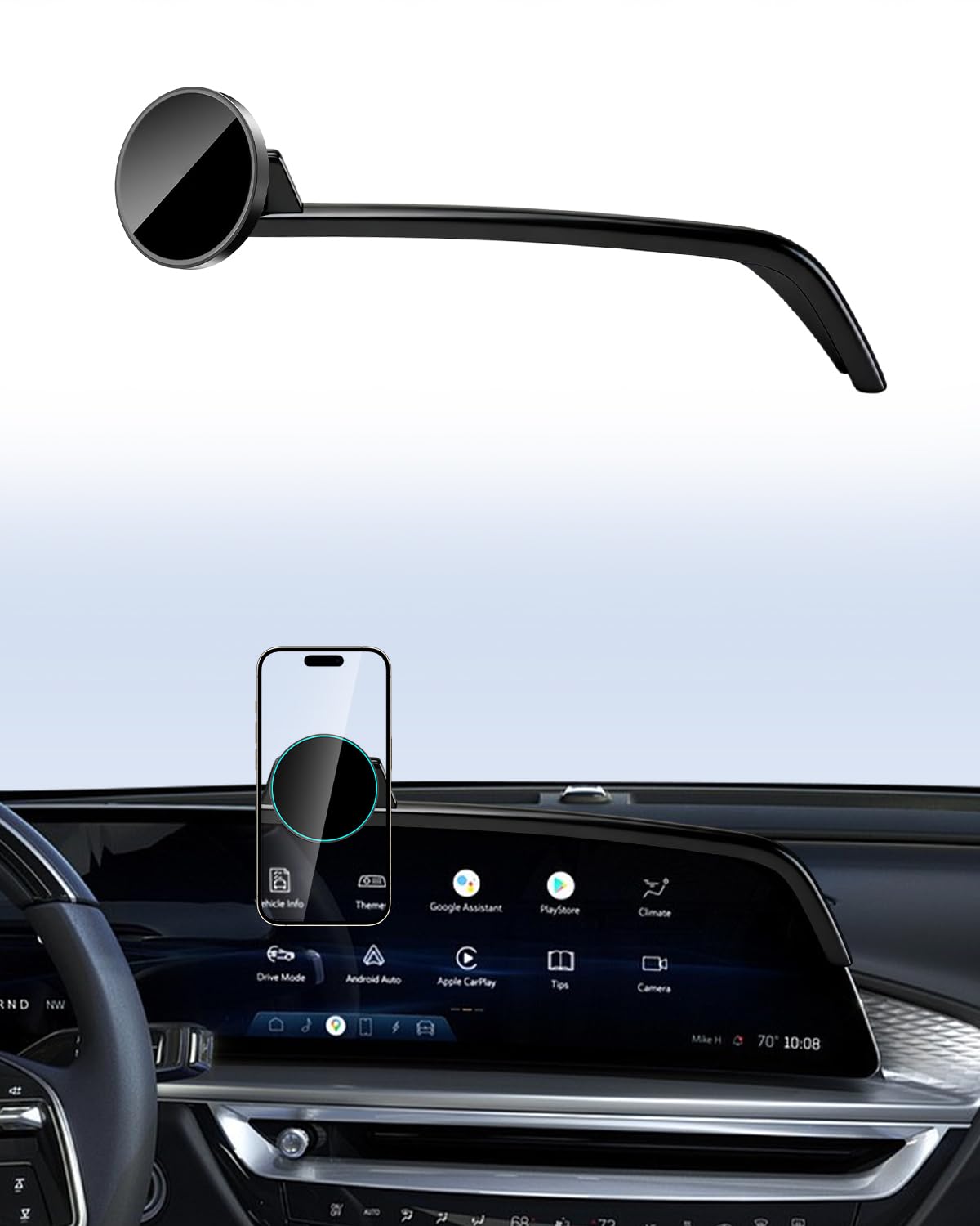 Phone Mount for Mercedes GLC & C-Class 12.3" Display