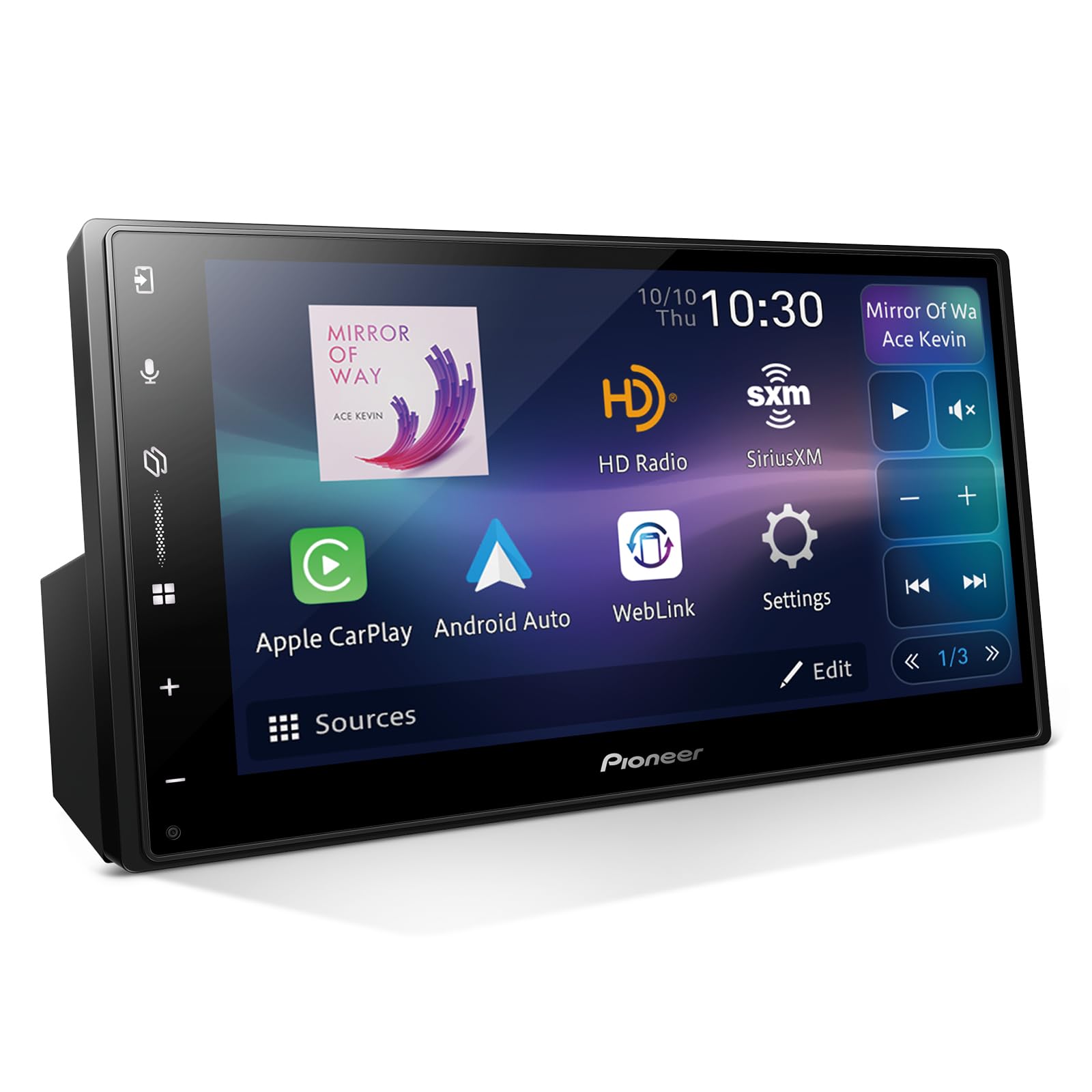 6.8" Double DIN Multimedia Receiver