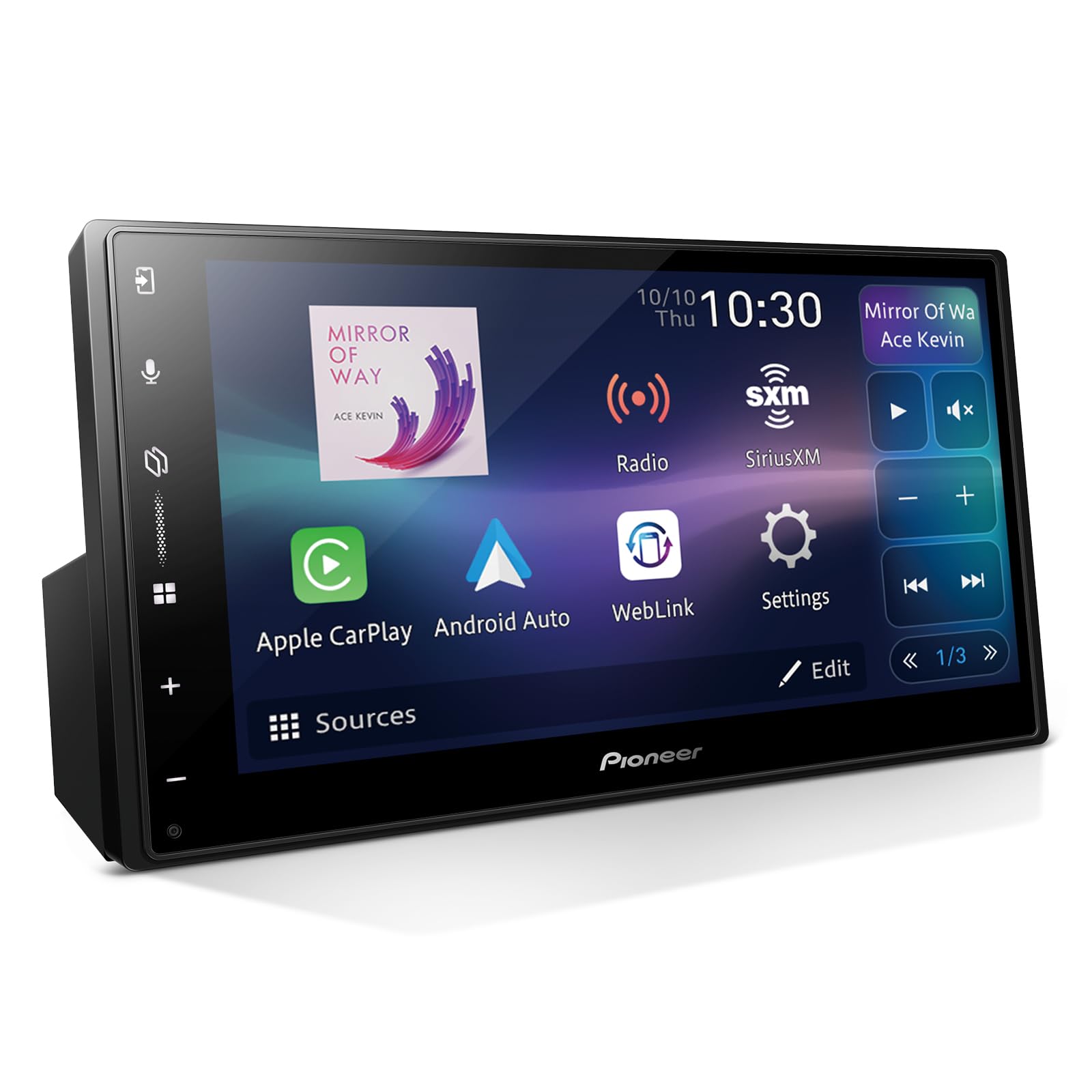 6.8" Double DIN Multimedia Receiver
