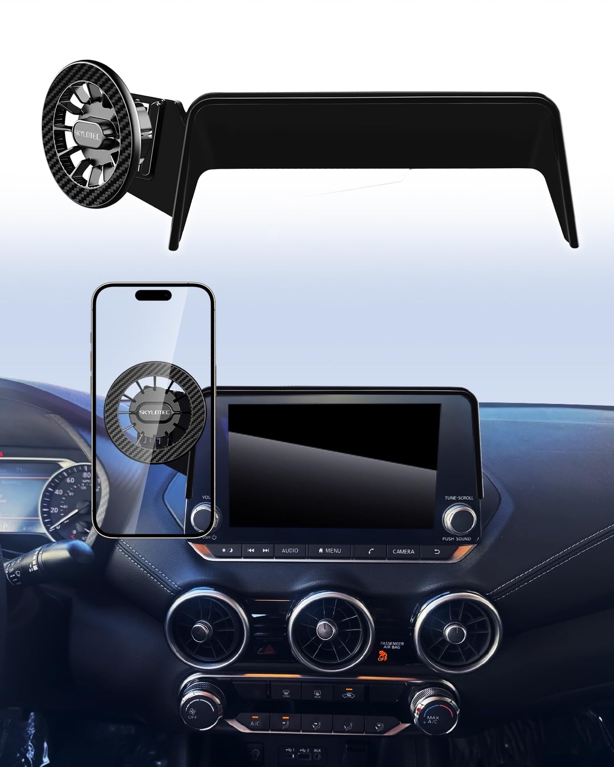 Phone Mount for Mercedes GLC & C-Class 12.3" Display