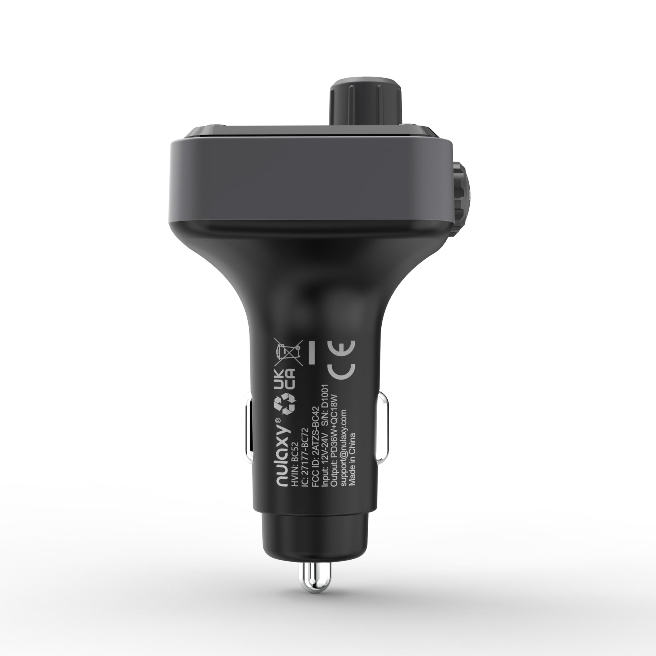 54W Bluetooth FM Transmitter Car Charger