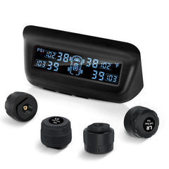 Solar TPMS with 4 Sensors & LCD Display