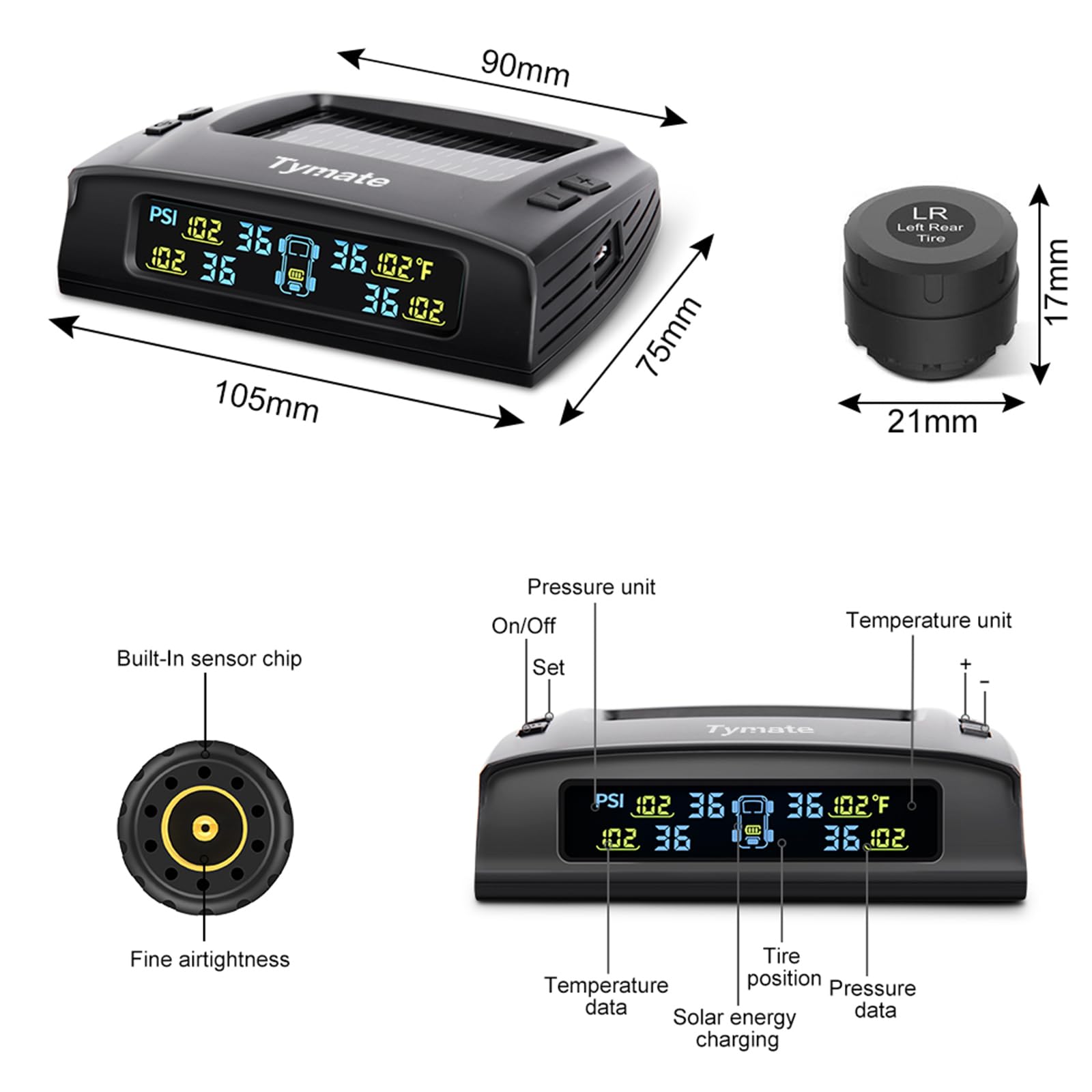 Tymate TM2 TPMS New
