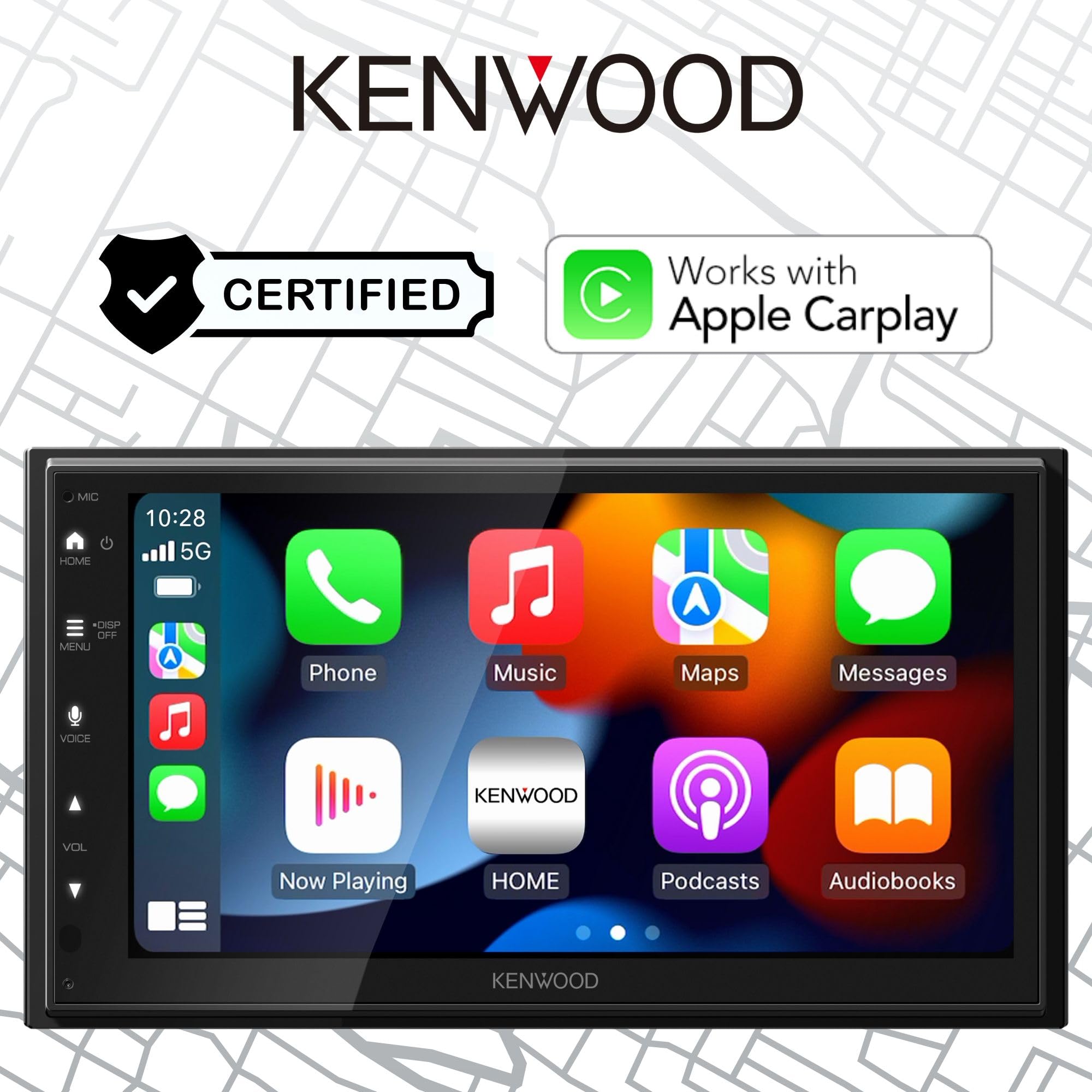 6.8" Car Stereo with CarPlay & Android Auto