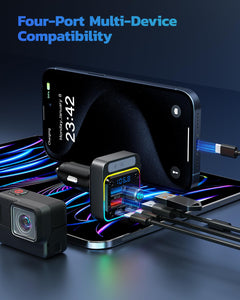 54W Bluetooth FM Transmitter Car Charger