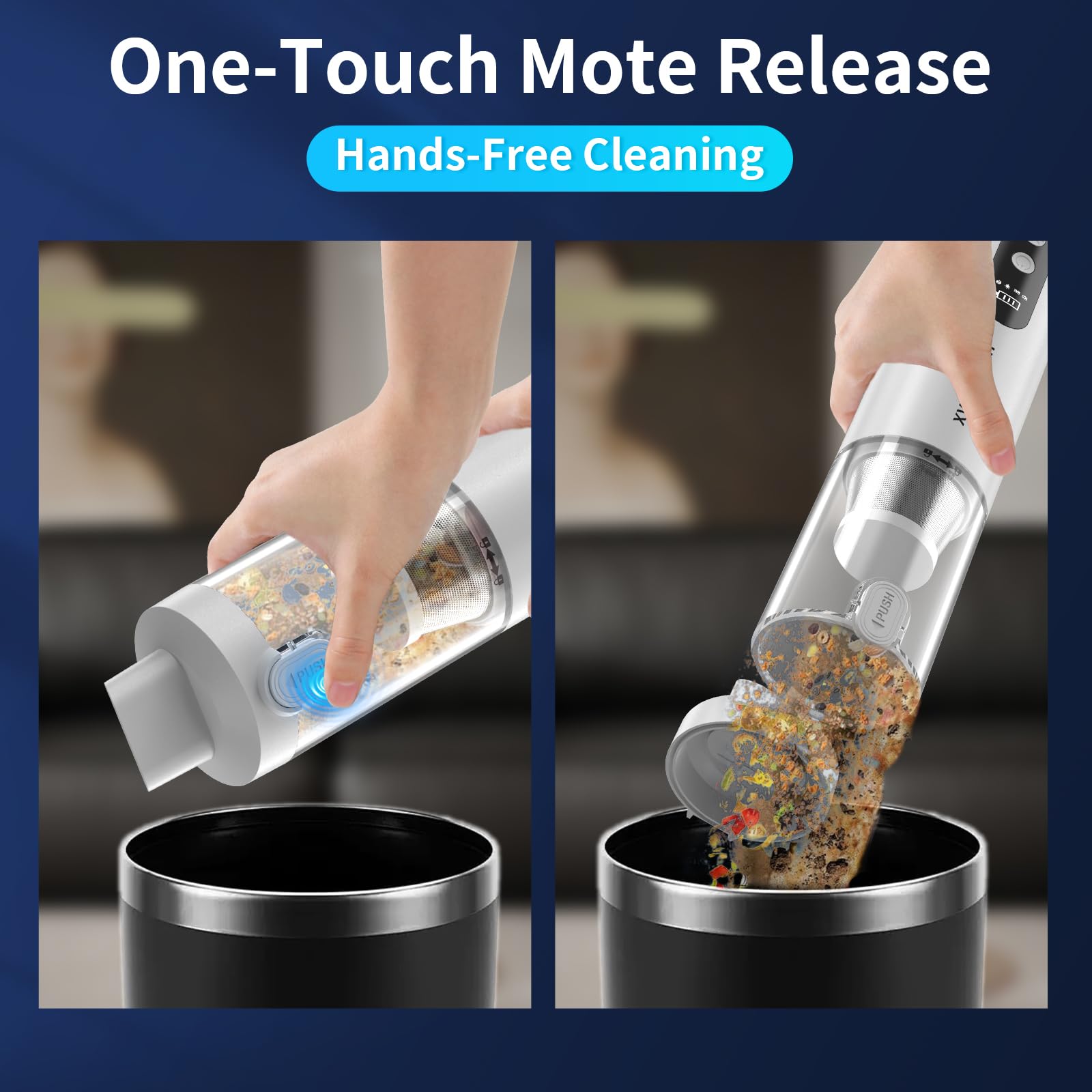 5-in-1 Cordless Car Vacuum & Air Duster