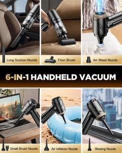 4-in-1 Portable Car Vacuum Cleaner