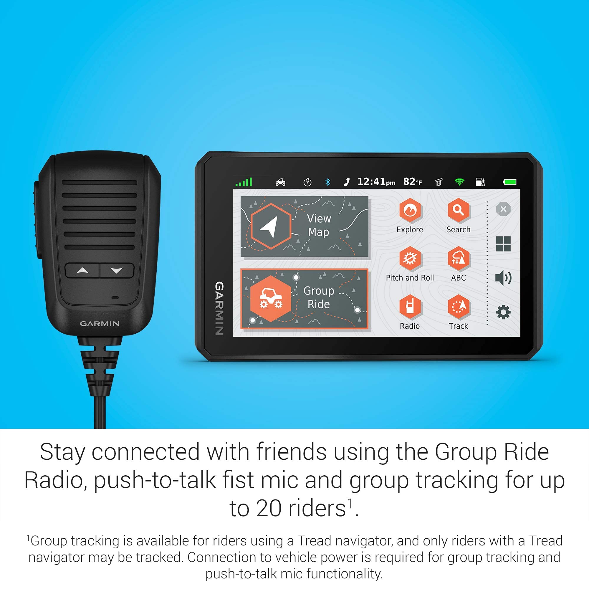 5.5" Off-Road GPS Navigator with Group Ride Radio