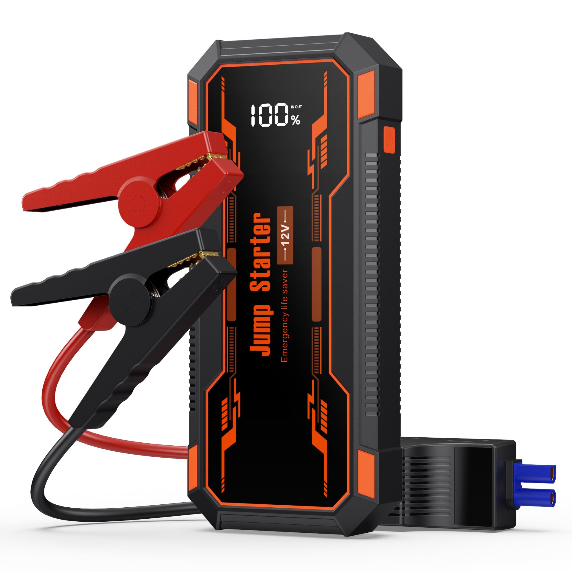 6000A Portable Car Jump Starter Pack