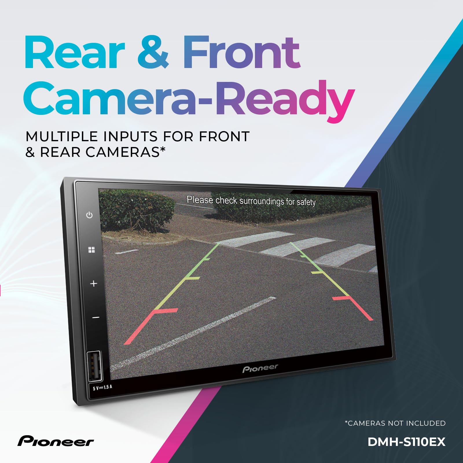 6.8" Double DIN Multimedia Receiver