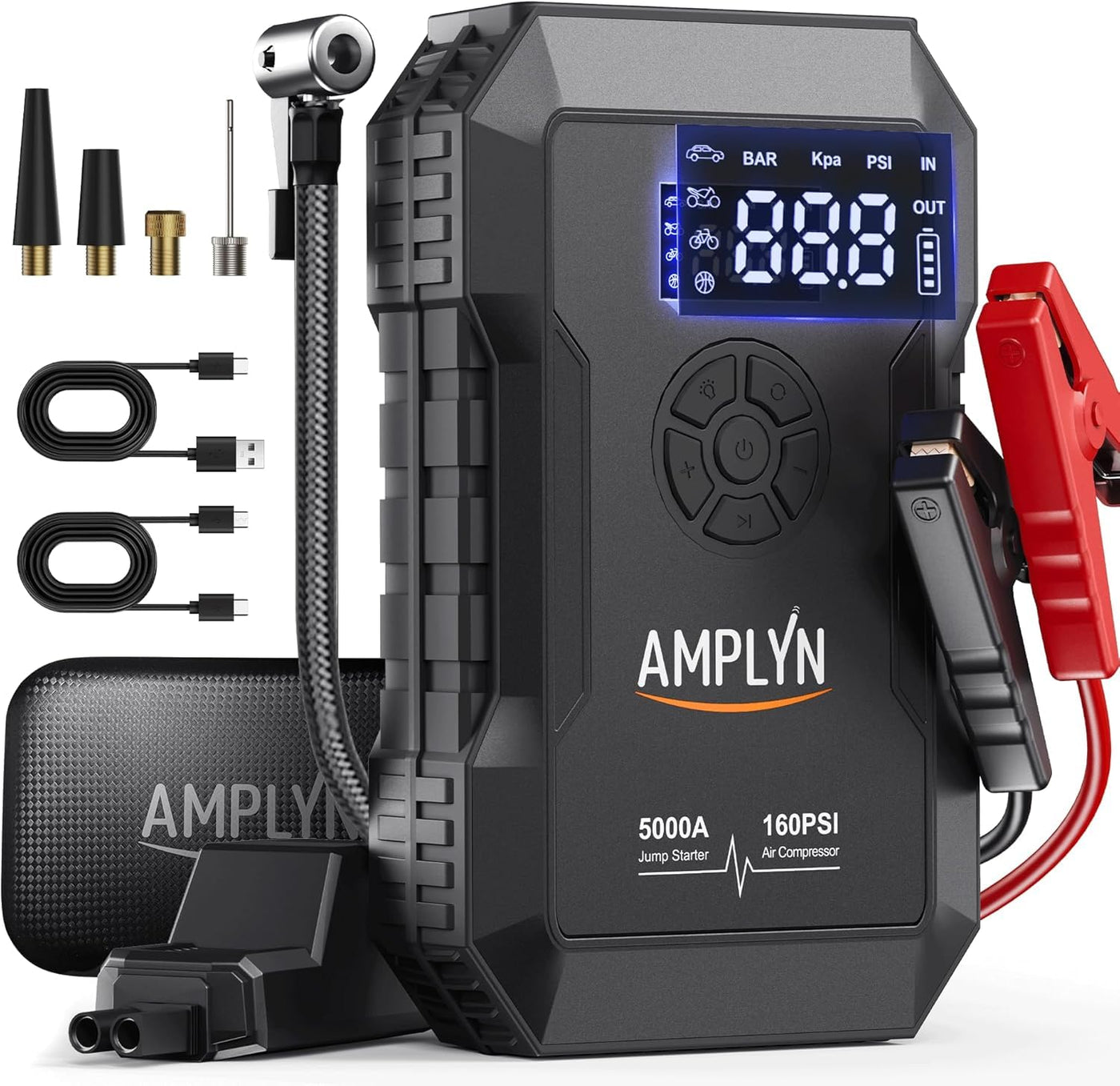 24000mAh Portable Car Jump Starter