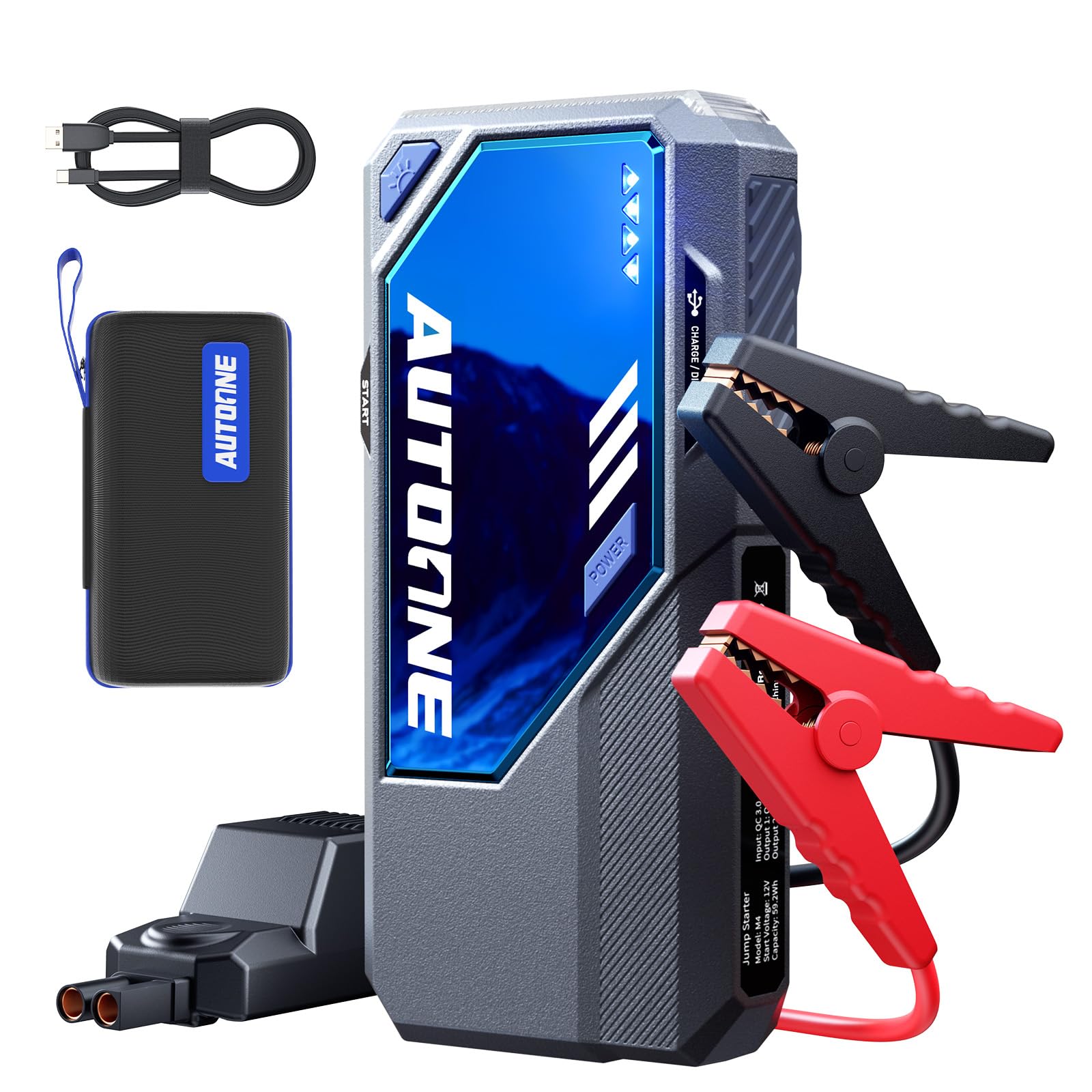 AUTOONE Jump Box for Car Battery Portable