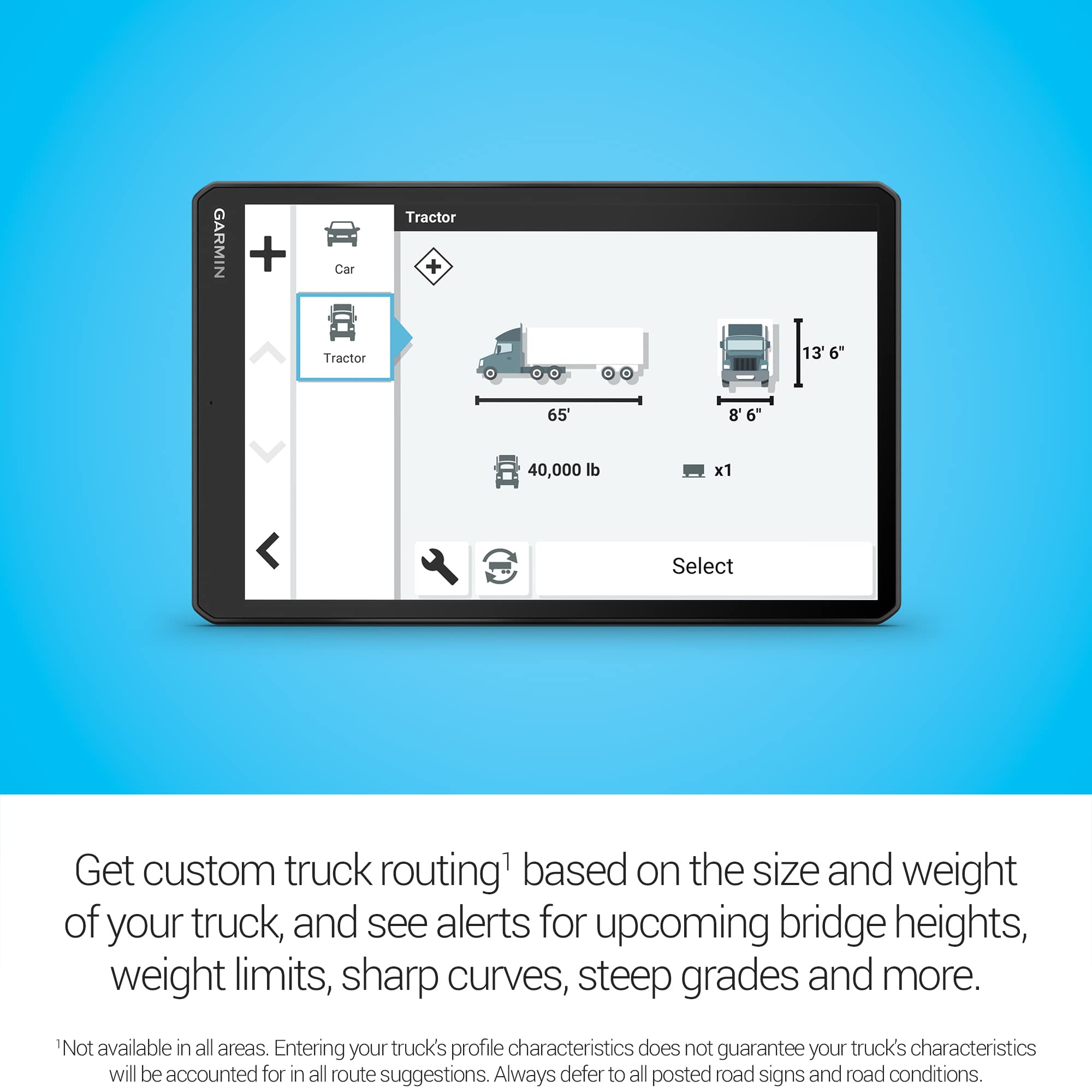 10" GPS Truck Navigator