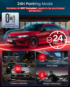 4-Channel STARVIS 2 Dash Cam with 360° View & GPS