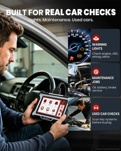 All System OBD2 Scanner with Reset Services