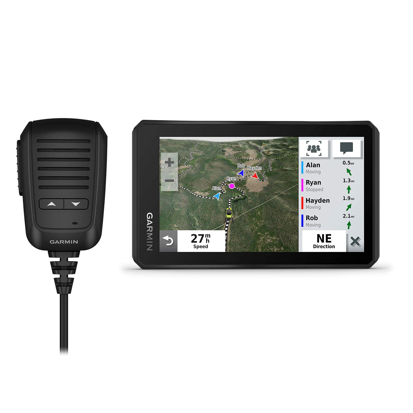 5.5" Off-Road GPS Navigator with Group Ride Radio