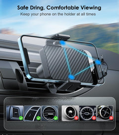 15W Auto-Clamping Wireless Car Charger Mount