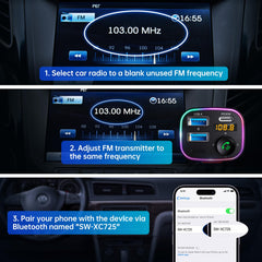 Syncwire Bluetooth Transmitter Car Adapter