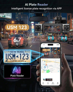 4-Channel STARVIS 2 Dash Cam with 360° View & GPS