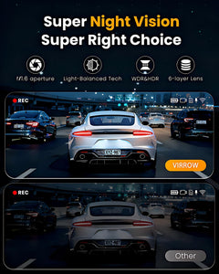 4-Channel 360° 4K Dash Cam with WiFi & IR Night Vision