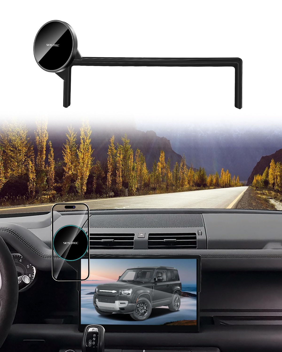 Phone Mount for Mercedes GLC & C-Class 12.3" Display