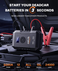24000mAh Portable Car Jump Starter