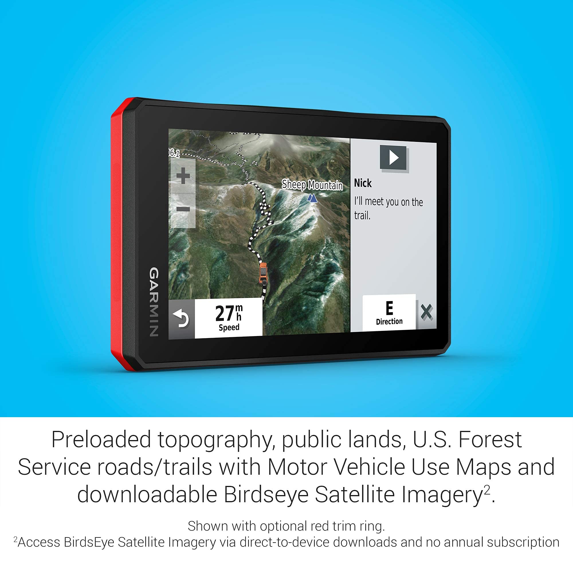 5.5" Off-Road GPS Navigator with Group Ride Radio