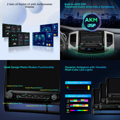 XTRONS 9" Android 14 Car Stereo for Toyota
