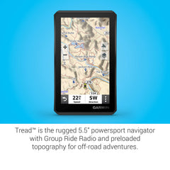 5.5" Off-Road GPS Navigator with Group Ride Radio
