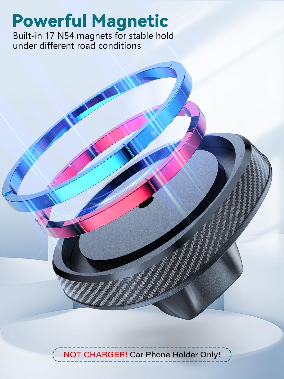 Magnetic Cup Holder Phone Mount