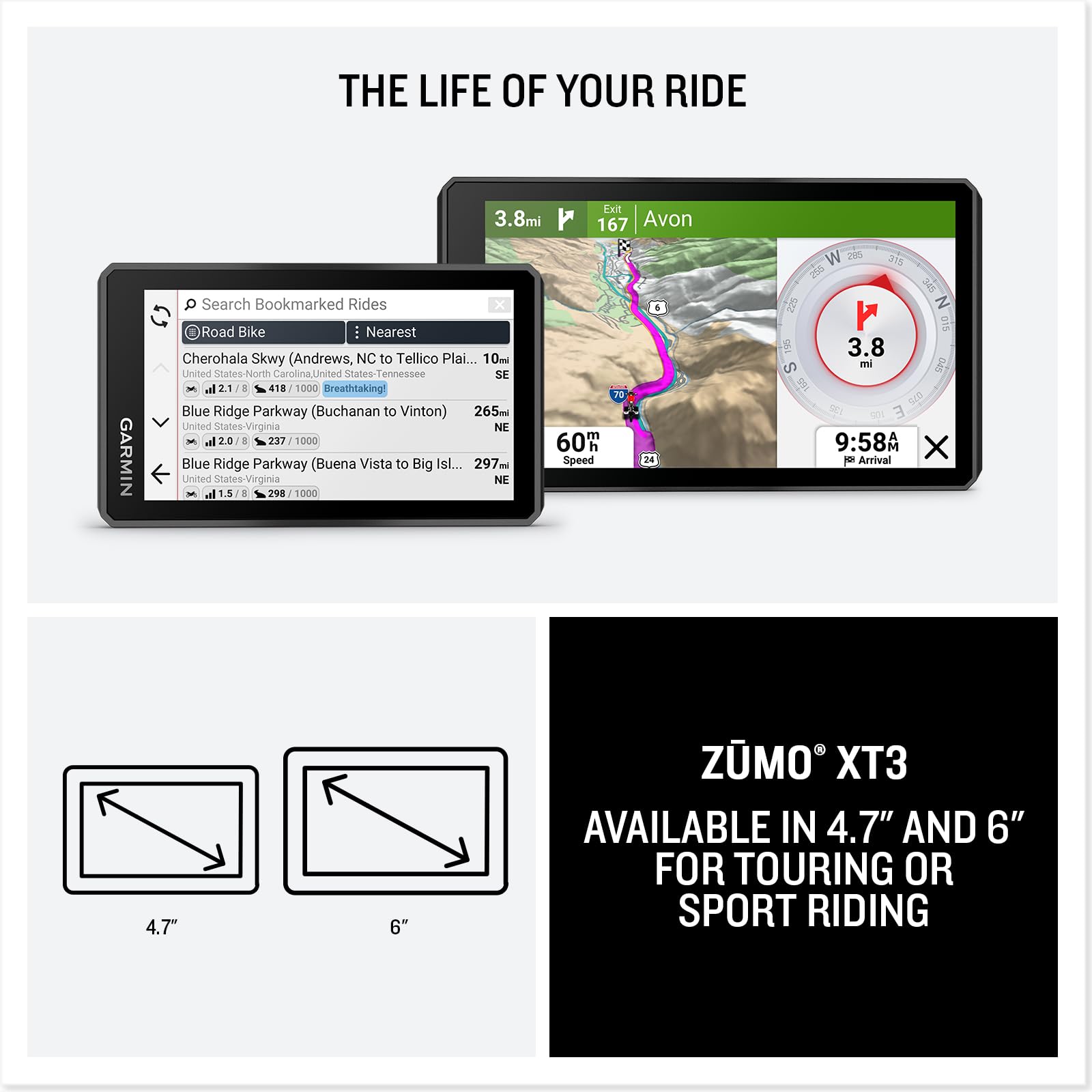 Garmin zūmo® XT3