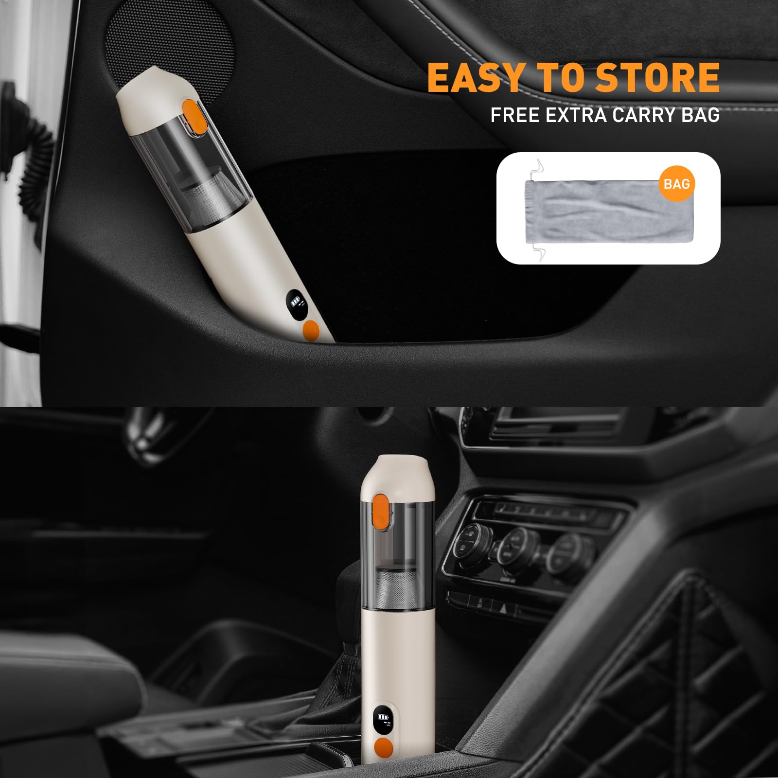 OXILAM Car Vacuum Handheld Vacuum
