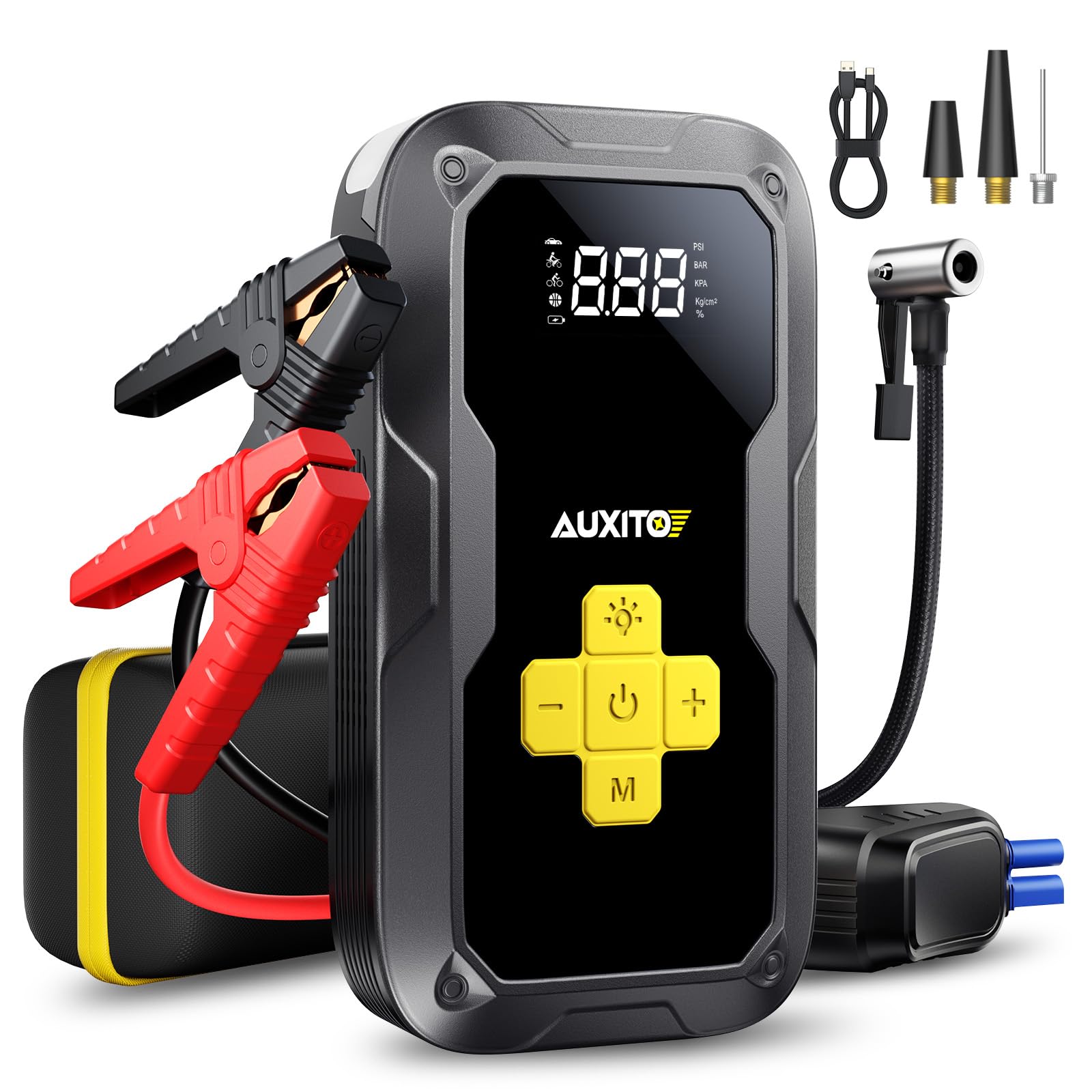 Portable Car Jump Starter Pack