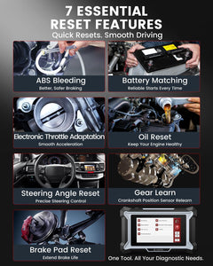 All System OBD2 Scanner with Reset Services