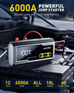Portable Car Jump Starter Pack
