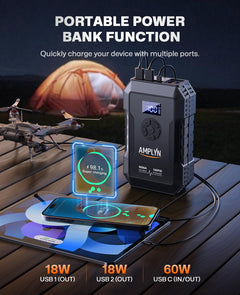 24000mAh Portable Car Jump Starter
