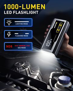 Portable Car Jump Starter Pack
