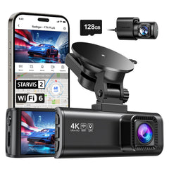 4K Dual Dash Cam with STARVIS 2 & GPS