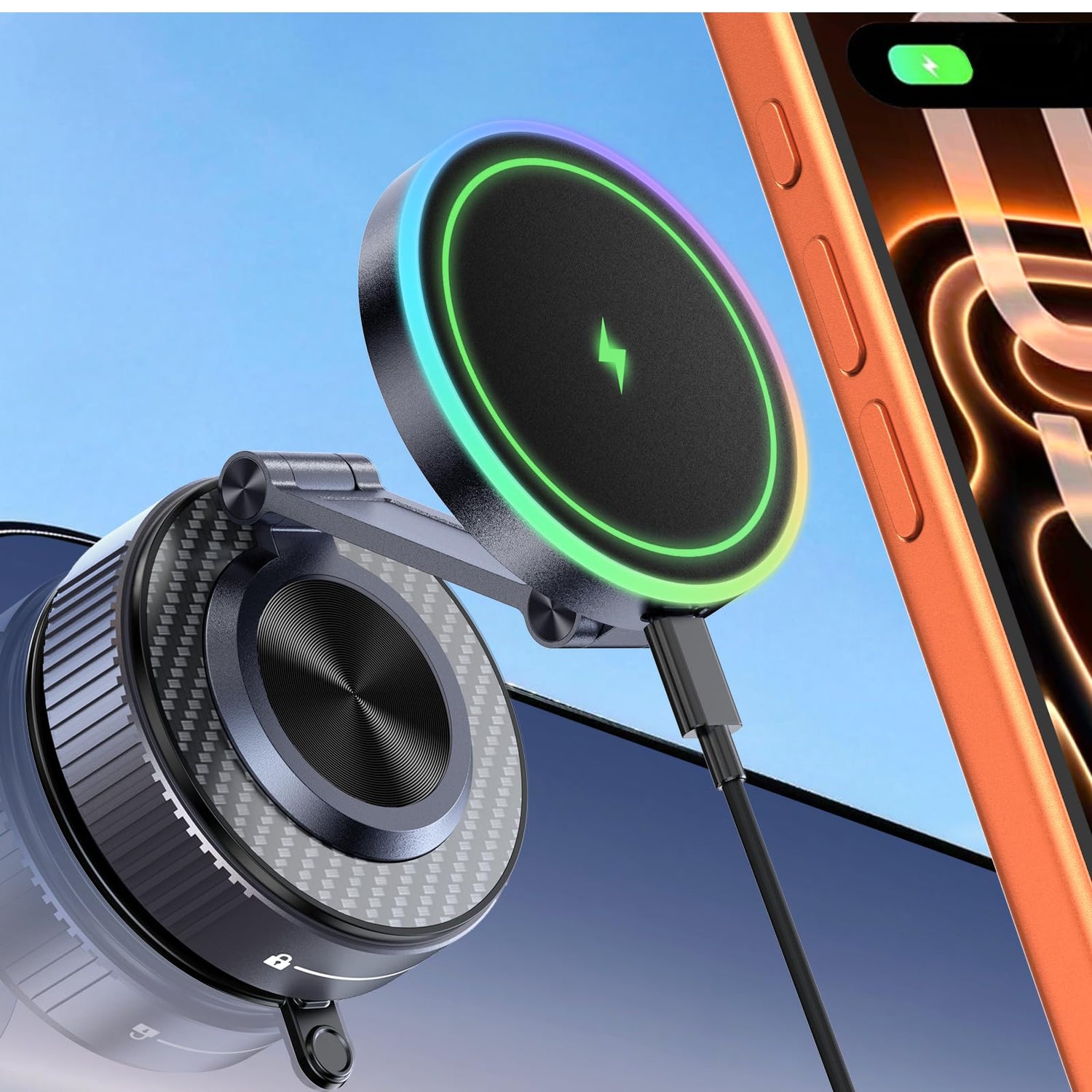 visnfa for Magsafe Car Mount Charger